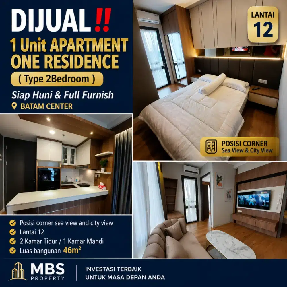 DijUAL
1 Unit APARTMENT ONE RESIDENCE