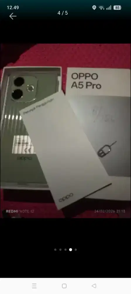 Oppo a5pro 8/256 baru 2-3 bln