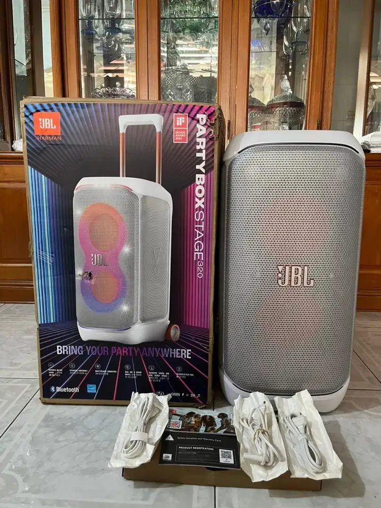 JBL PartyBox Stage 320 Fullset Original