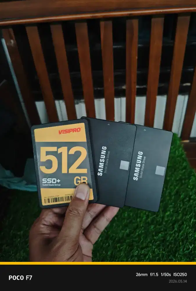 Ssd sata samsung visipro 512gb. 500gb. 250gb