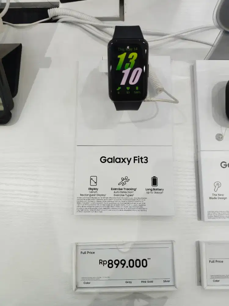Galaxy Fit3 bisa cicilan sampai 12bulan
