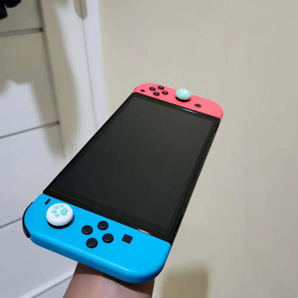 [LIKE NEW!] Nintendo Switch OLED Full Set