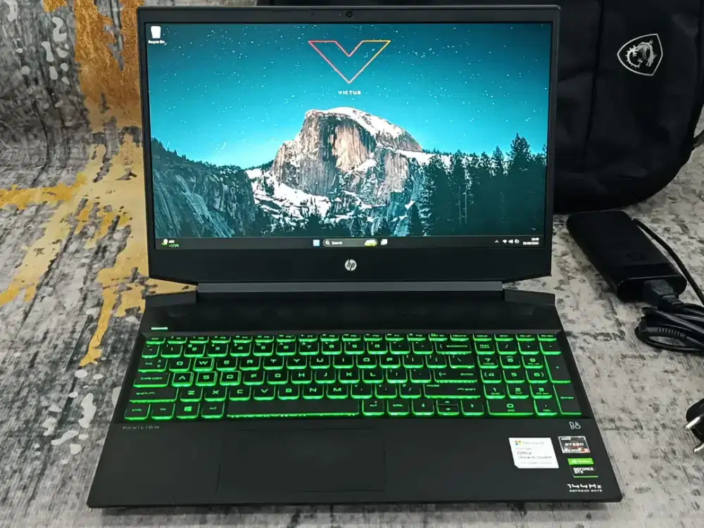 HP Pavilion 15 Ryzen 5-5600H 16GB 512GB GTX 1650 4GB Full HD 144Hz