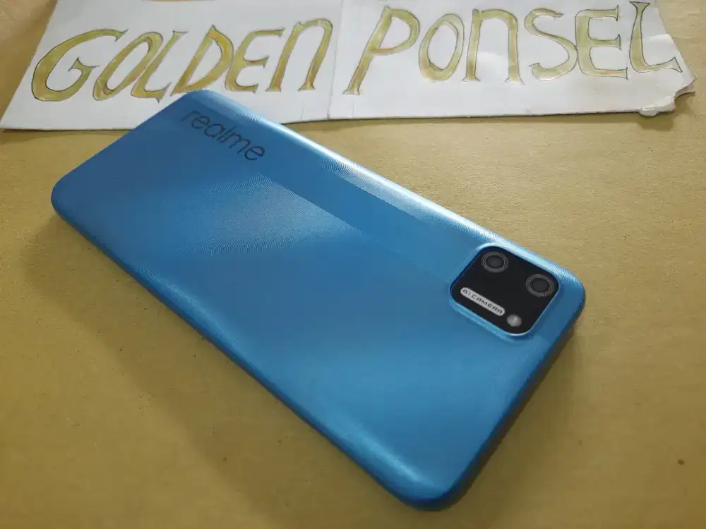 Realme C11 Cool Blue ORI(32Gb/2Gb)Perfect#Golden Ponsel
