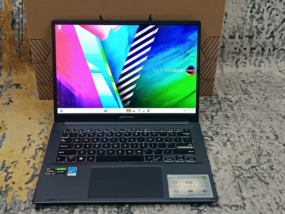 Asus ViVoBook Pro 14 OLED Ryzen 5-5600H 8GB 512GB RTX 3050 4GB UHD 4K