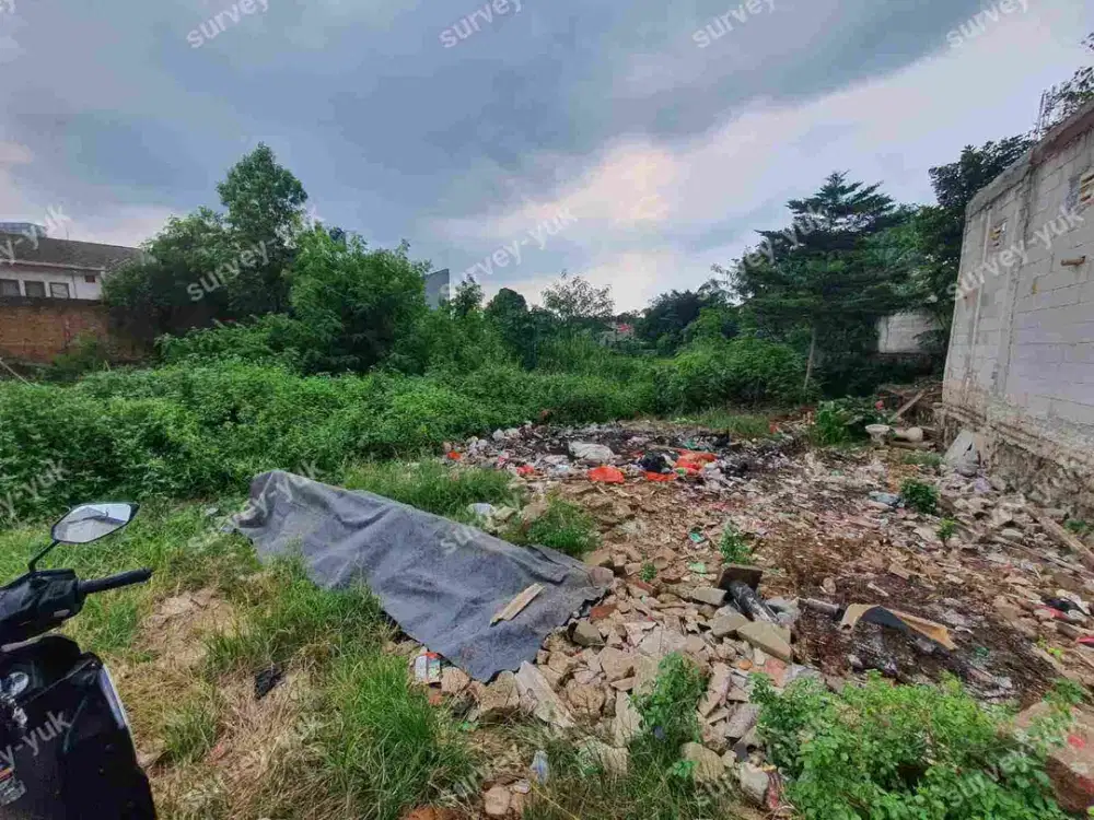 Tanah Lt 411 m2 SHM DEKAT Emerald Bintaro - Perigi - Tangsel