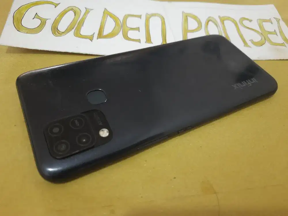 InfiniX Hot 10S ORI Perfect.128Gb/Ram6Gb#Golden Ponsel