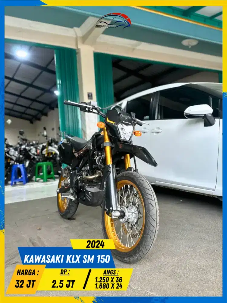 KAWASAKI KLX SM 150 2024 SIAP ANGKUT LURR HIKMAH MOTOR KEPUH MALANG