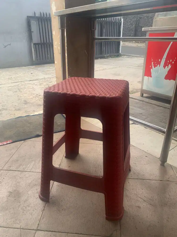 Kursi Baso Plastik Motif Rotan - Tabitha