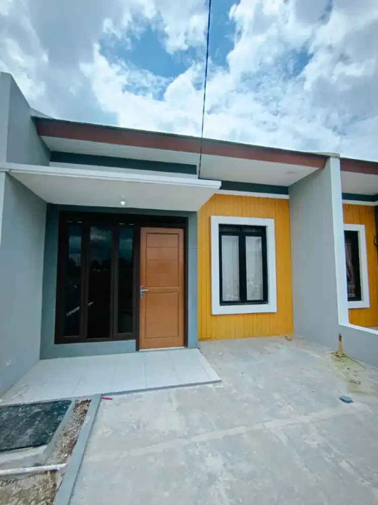 Jual rumah baru siap bangun indent ready stok dengan legalitas SHM