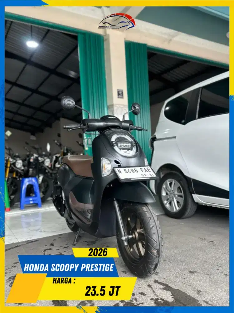 HONDA SCOOPY PRESTIGE 2026 MONGGO MASZEHH HIKMAH MOTOR KEPUH MALANG