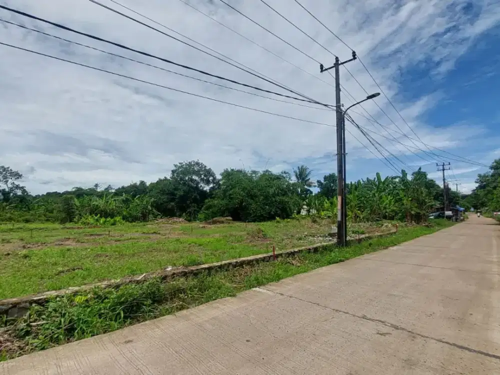Tanah Kavling Murah Cisauk Strategis 10 Menit Stasiun Jatake Baru