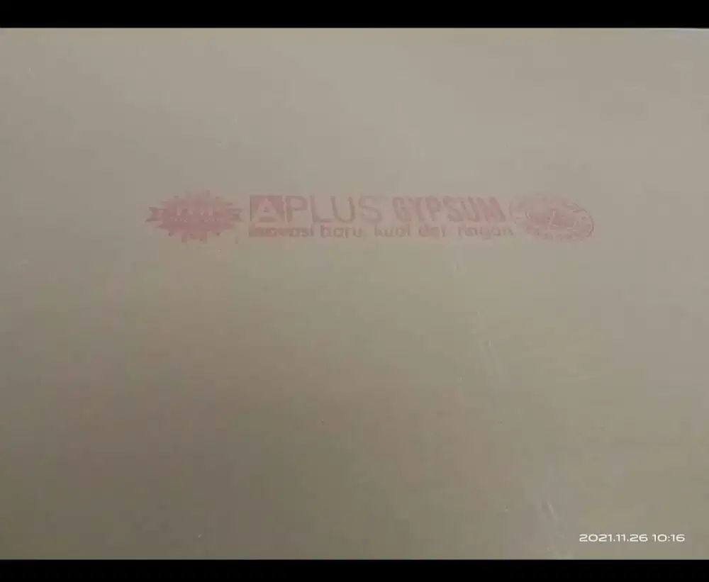 Papan gipsum aplus 9 mm