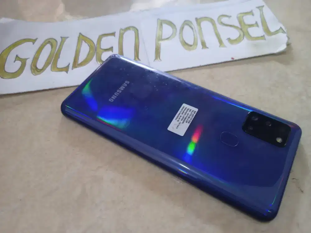 Samsung A21S ORI SEIN Perfect Ram6Gb/64Gb#Golden Ponsel