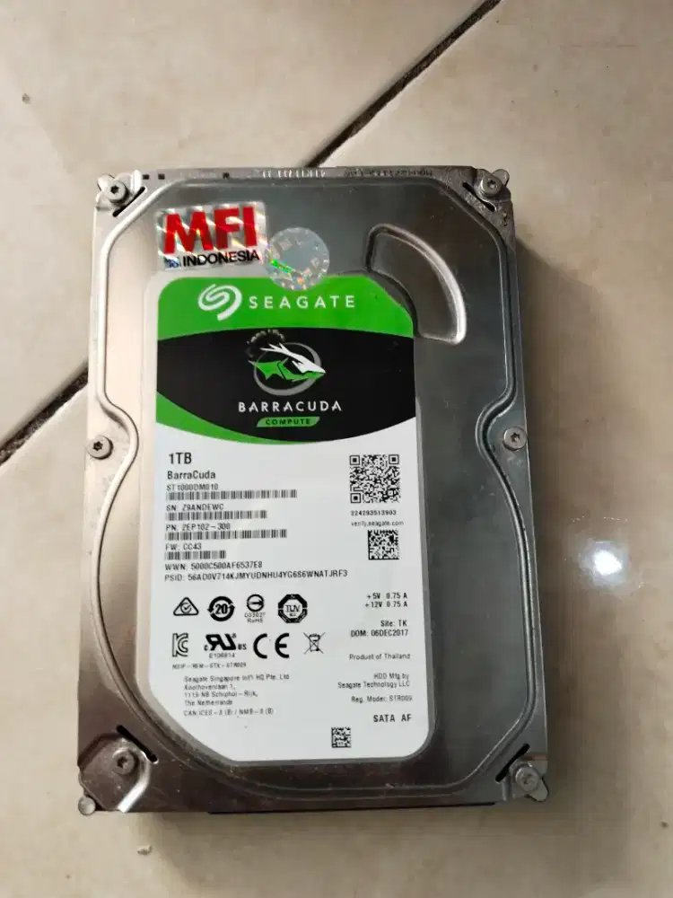 Harddisk 1tb utk PC atau CCTV
