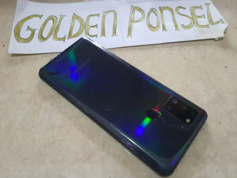 Galaxy A21S SEIN amoled ORI Ram6Gb/64Gb#Golden Ponsel