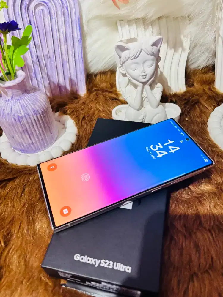 Samsung s23 ultra ram12 256gb second lengkap bisa tt siap pakai