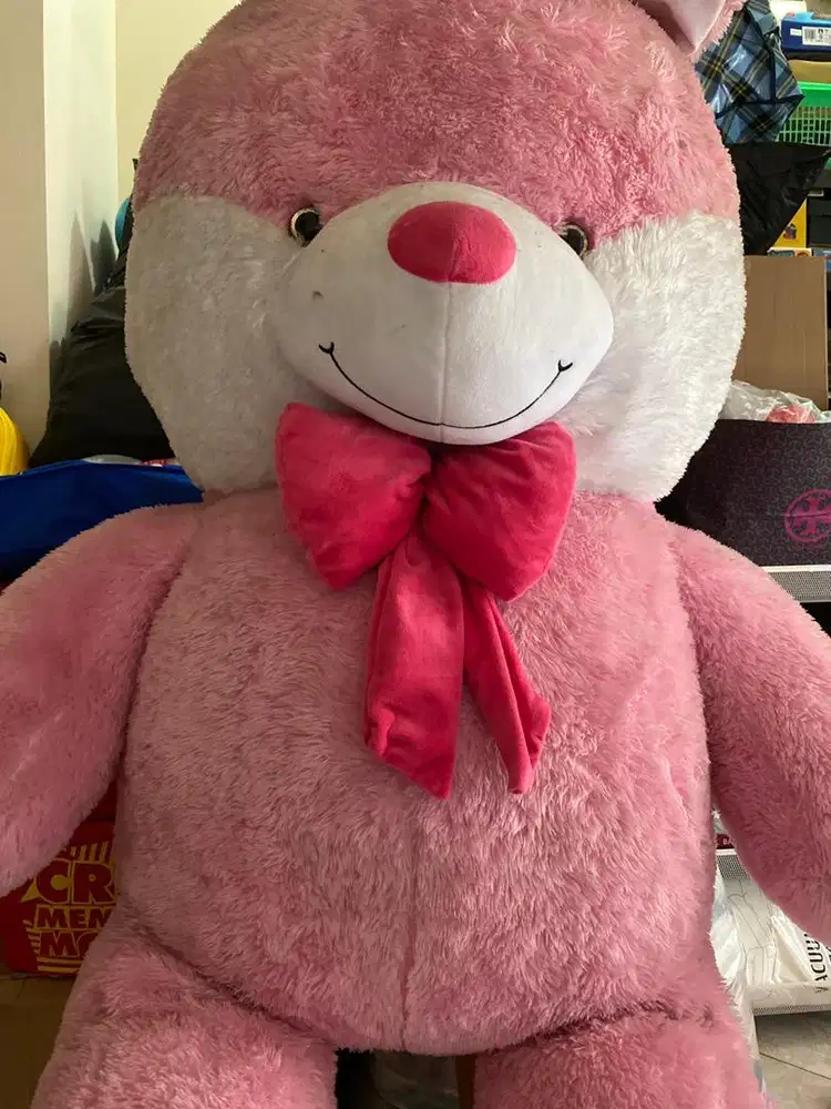 BONEKA BEAR JUMBO PINK