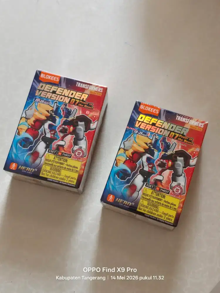 Blokees Transformers ada yg baru ada yg bekas