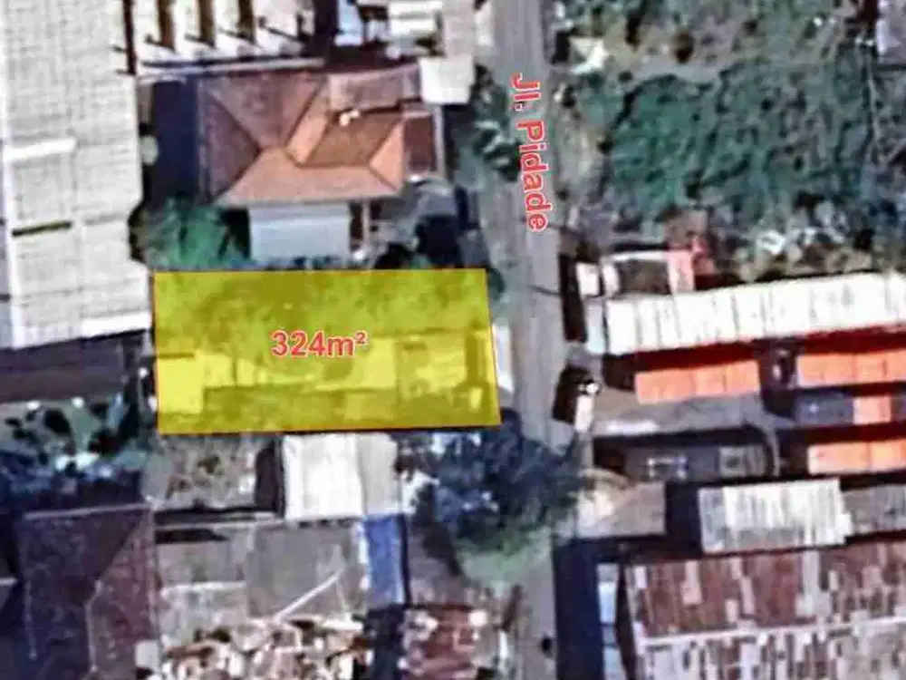 Lahan Komersial Denpasar Barat Akses 8 Meter Strategis