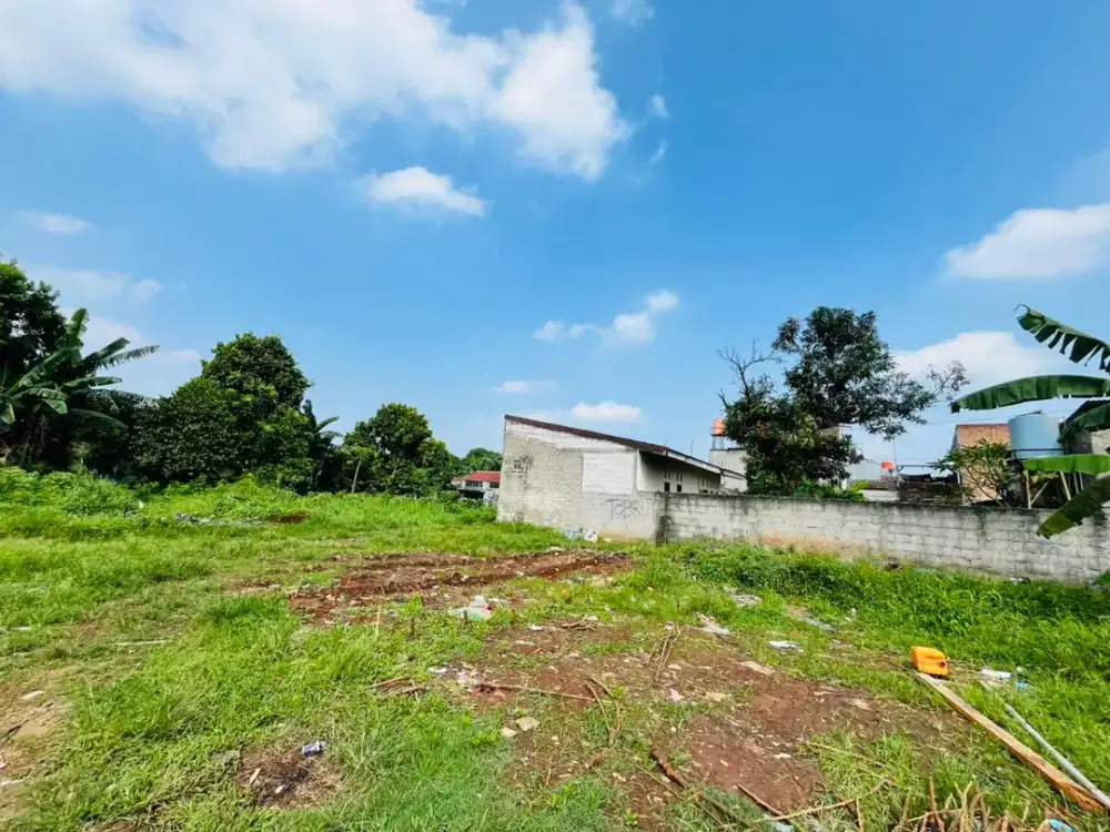Dijual Kavling Murah Pamulang 3 Menit Jalan Raya Puspitek Cicil Tanpa Bunga