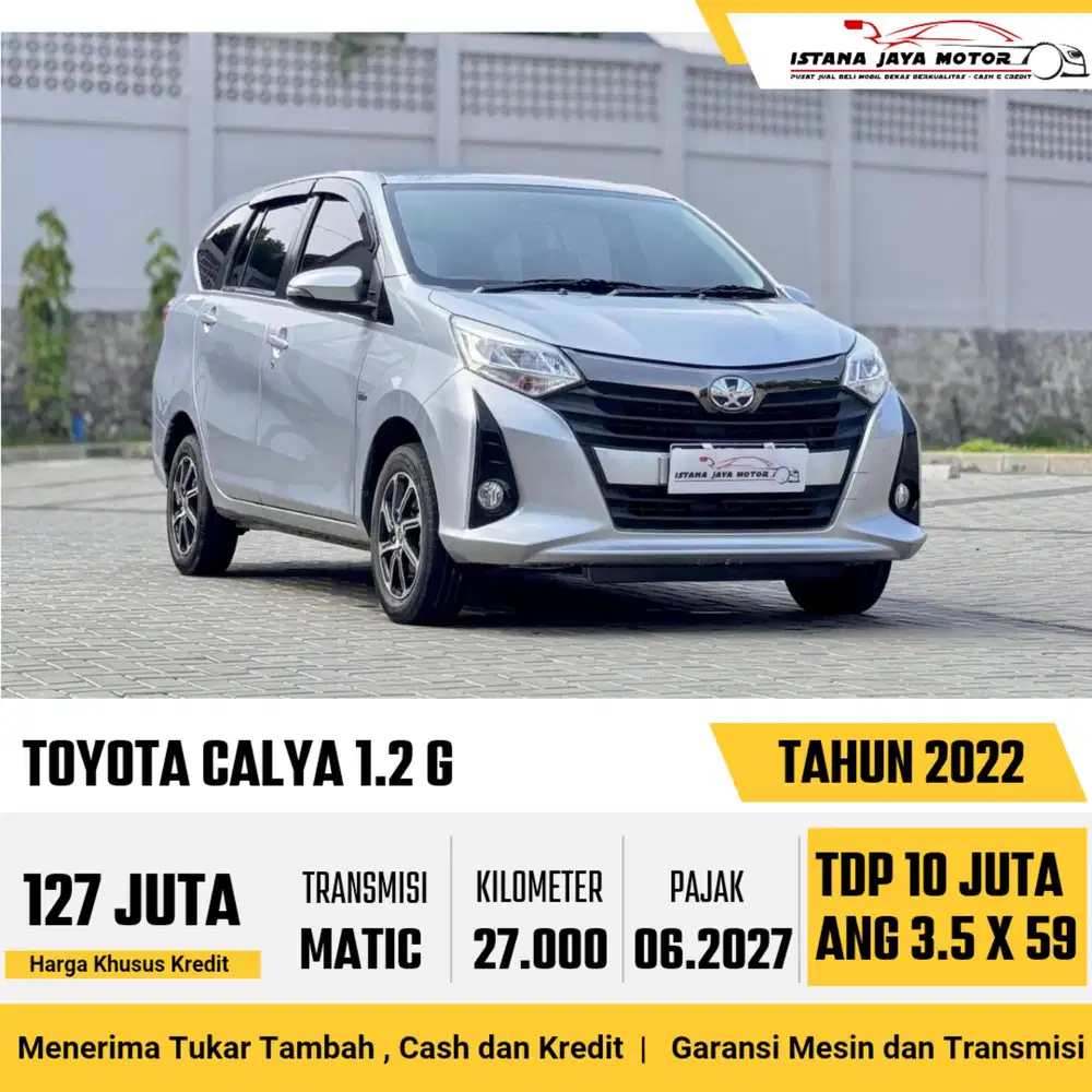 TOYOTA CALYA 1.2 G 2022