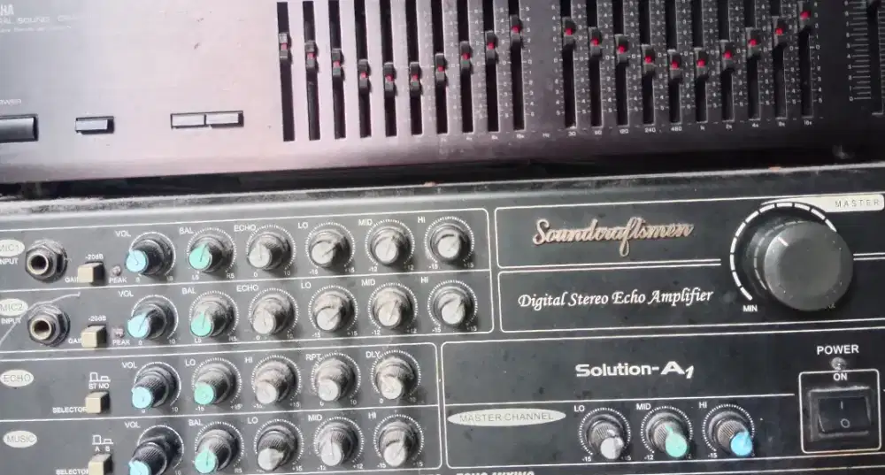 Jual ampli dan equalizer