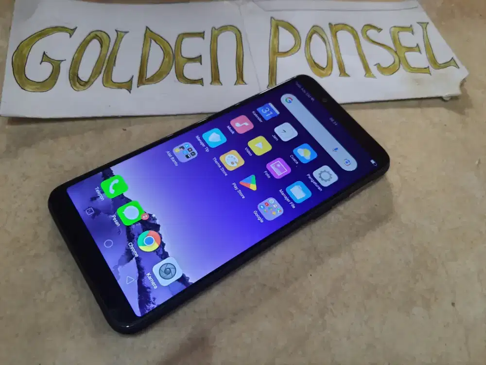 Oppo F5 ORI mulus 32Gb/Ram3Gb#Golden Ponsel