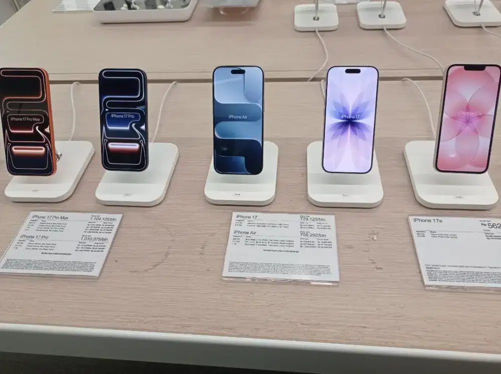 iPhone 17 256 - 512GB | Homecredit Proses Mudah Dan Cepat