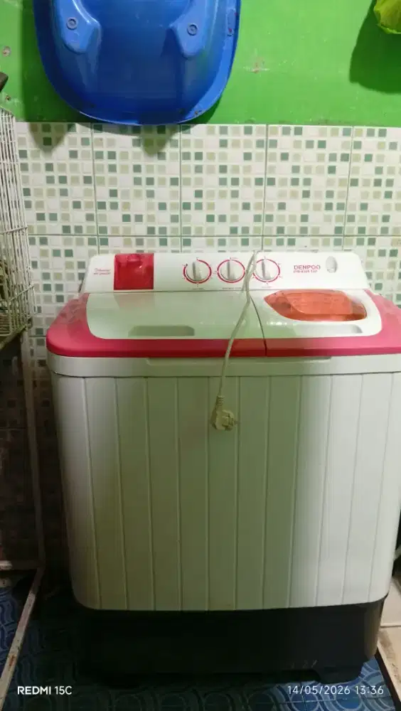 Di jual mesin cuci denpo apa adanya.