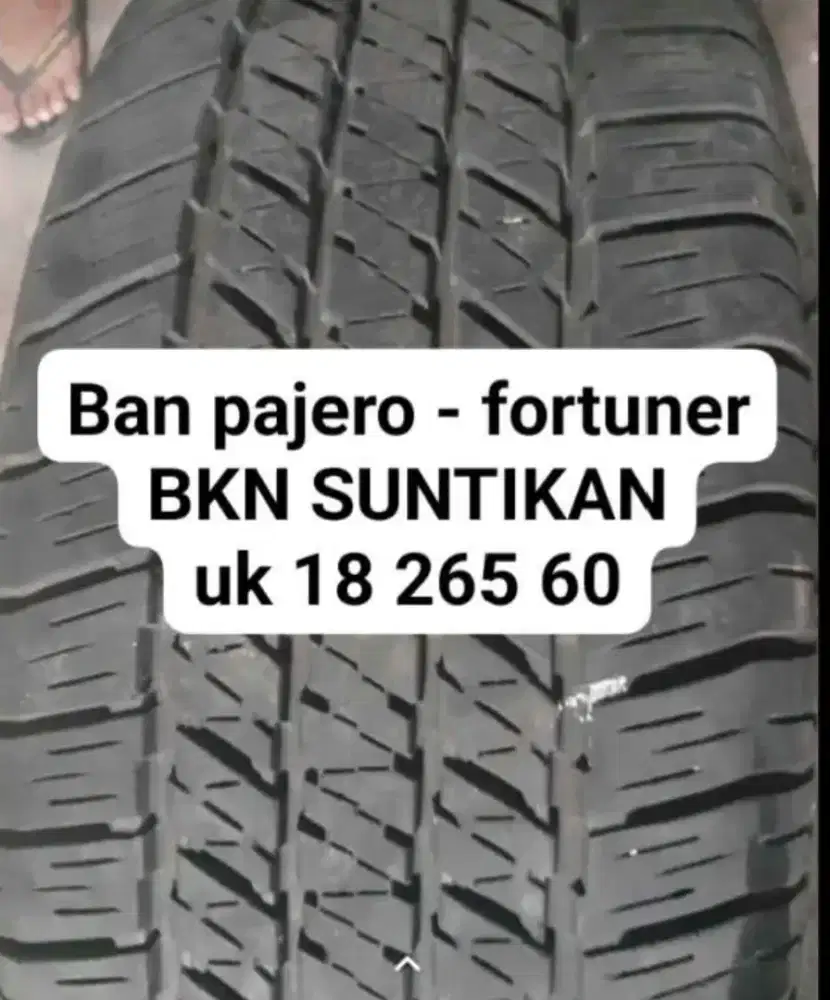 Ban fortuner BKN SUNTIKAN 18 265 60