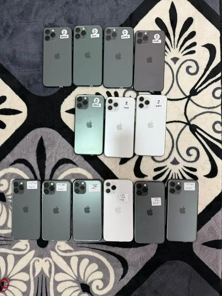 Iphone 11 pro 256gb all op 4jutaan
