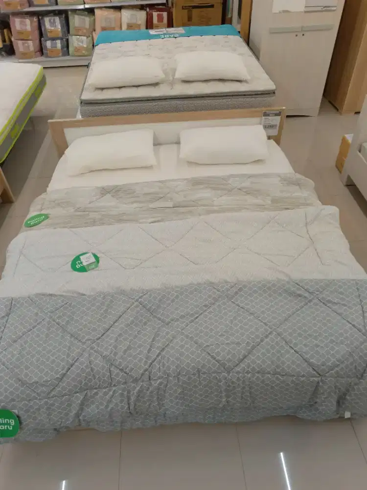 Dipan PAMELA BED WHITE OAK 180x200