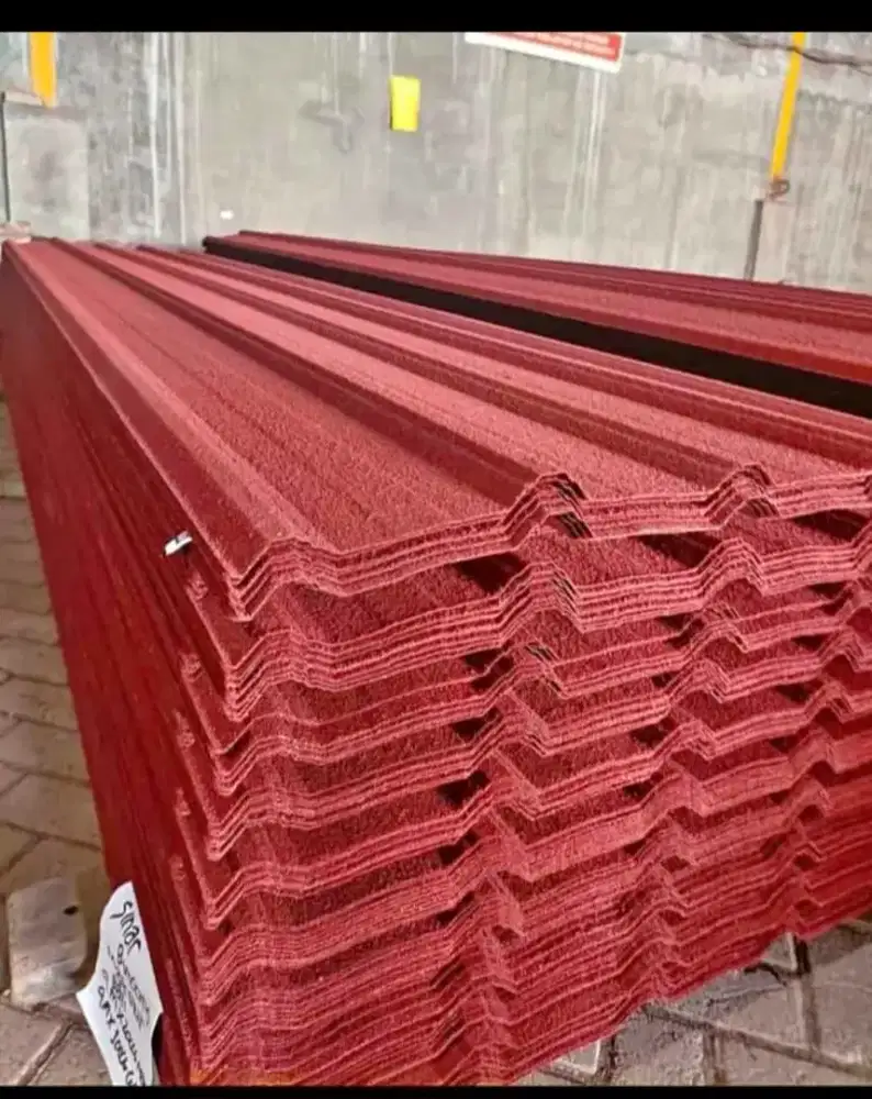 Spandek pasir warna merah hitam
