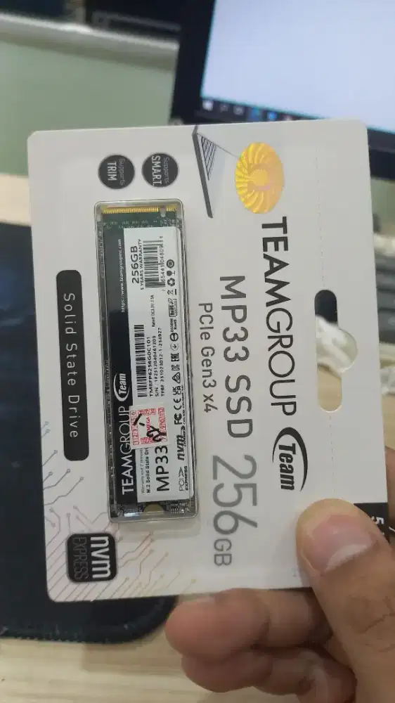 Ssd nvme team baru 1 jam di pakai