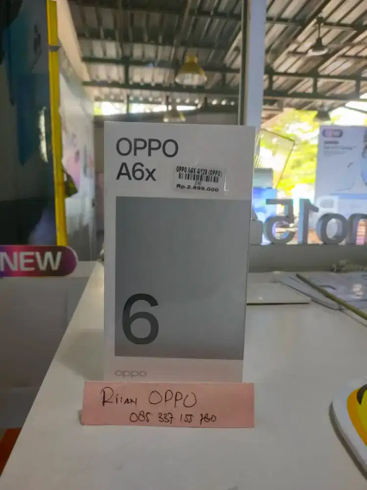 Oppo A6X Ram 4+8/128gb ATLANTIS DAHSYAT