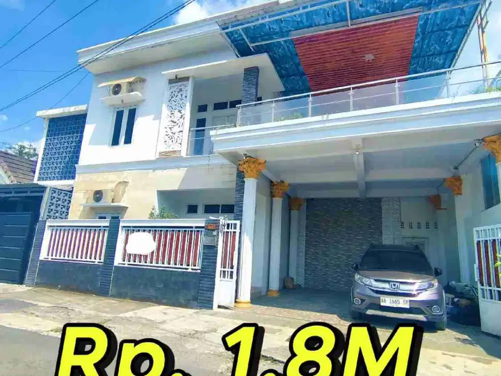 JUAL CEPAT TERMURAH, RUMAH MEWAH MANGKU ASPAL PALAGAN JOGJA