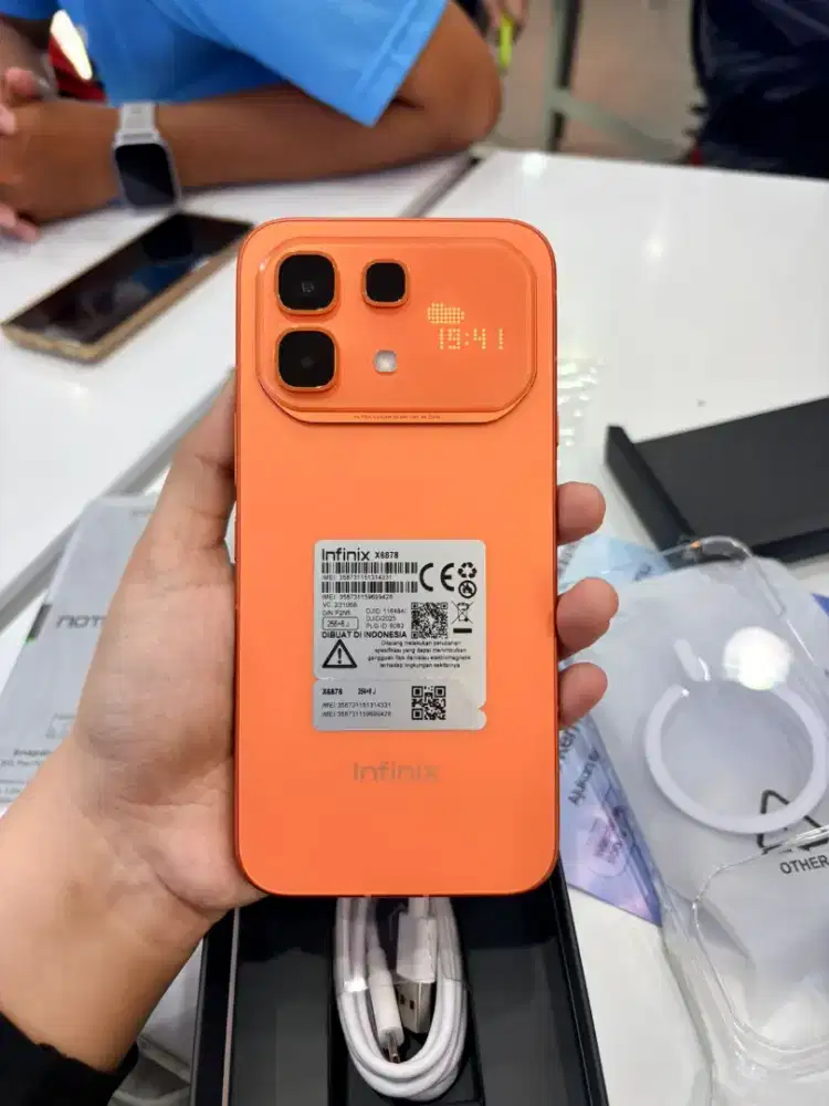 infinix note 60 pro nya ram 8+8/256 GB Batrai 6500 mah.cipset 7s gen4