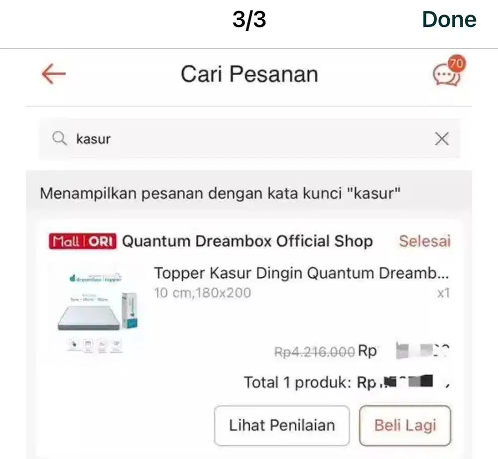 Topper Merk Quantum Dream Box