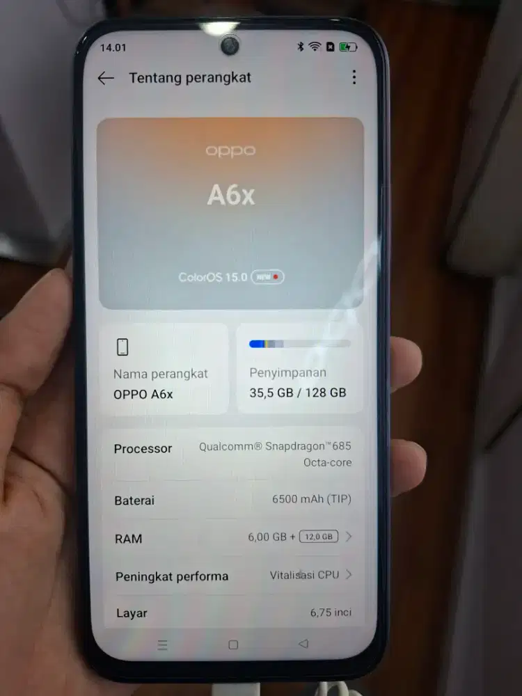 OPPO A6X 8/128.