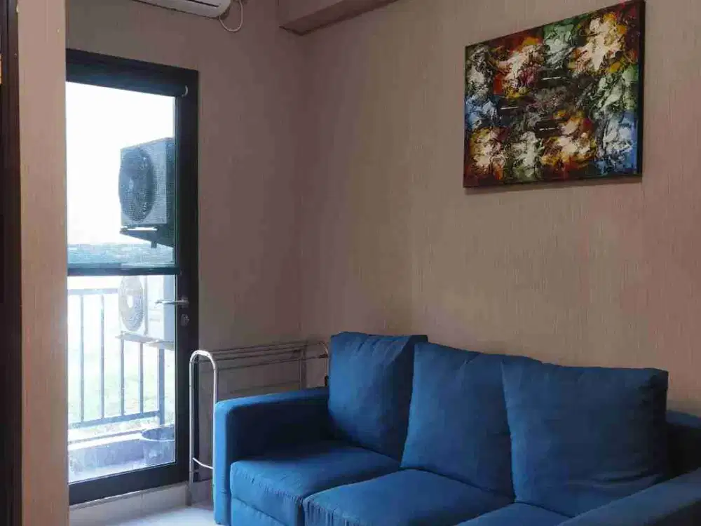 2KT Full Furnished Sewa Pertahun Transpark Cibubur, View City, Siap Huni