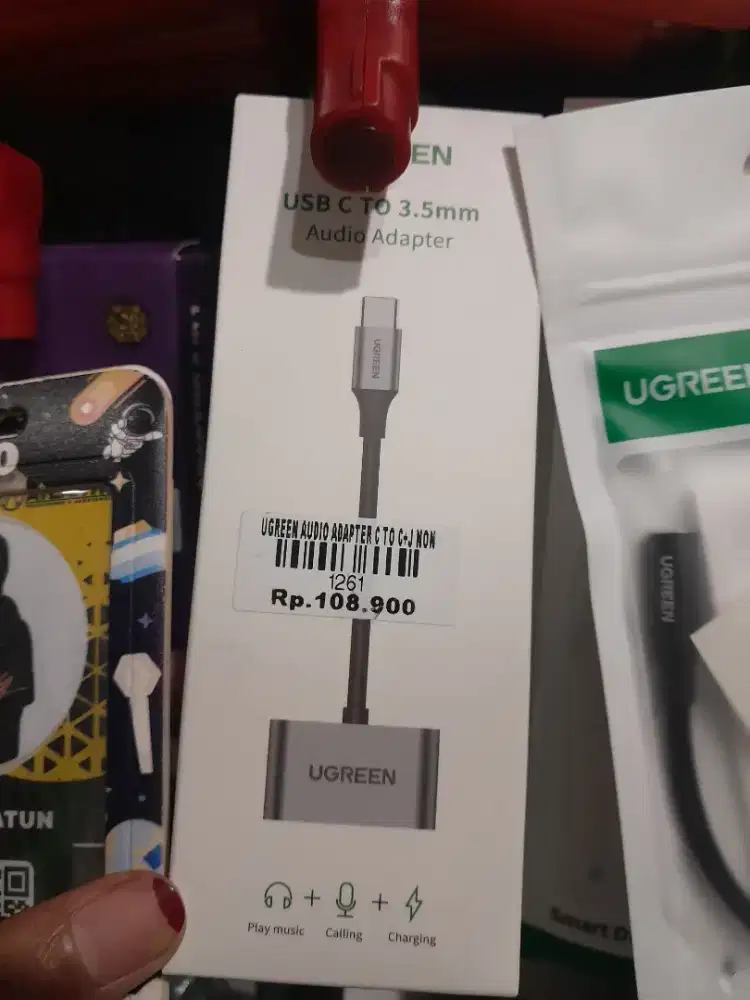 UGREEN AUDIO ADAPTER C TO C+J ATLANTIS DAHSYAT