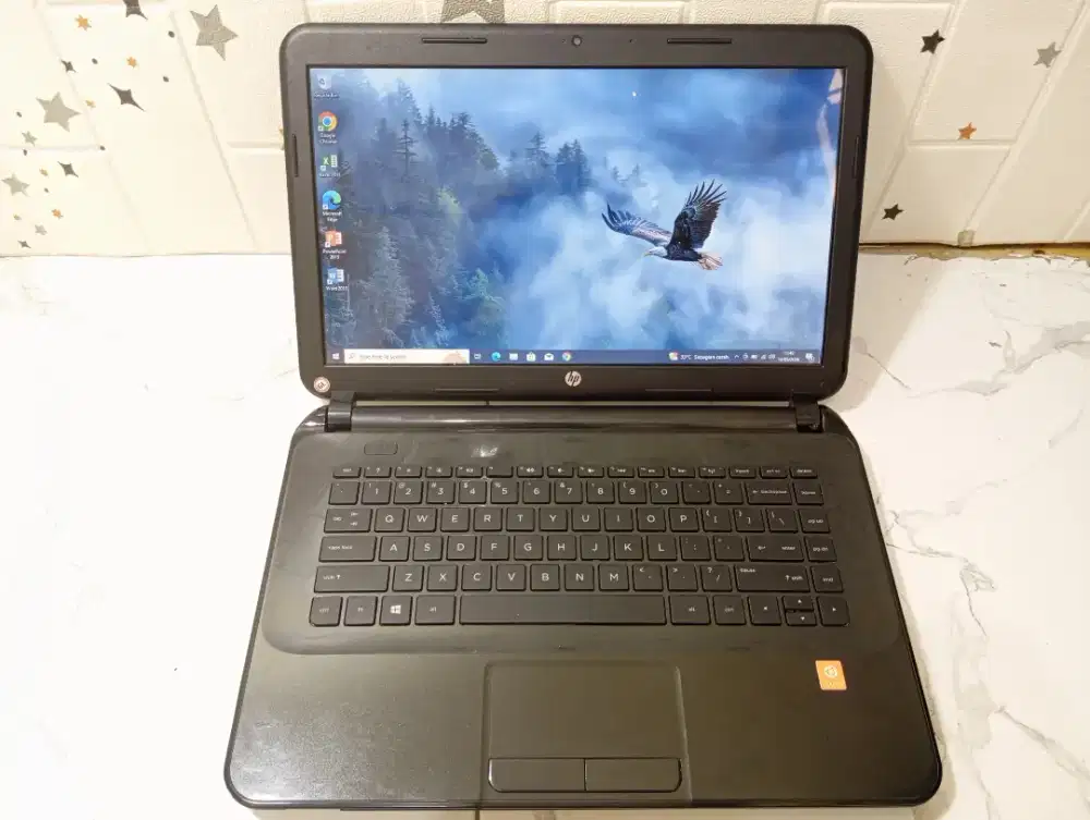 Jual laptop hp 14 AMD E1-2100 RAM 4 GB HDD 500 GB