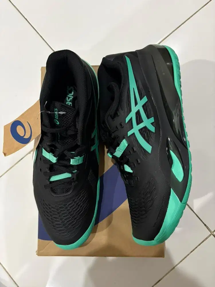 WTS Asics Gel Resolution X Dark Aurora Like New Sepatu Tennis / Padel