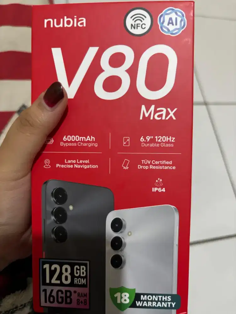 jual cepet hp nubia v80 maxx