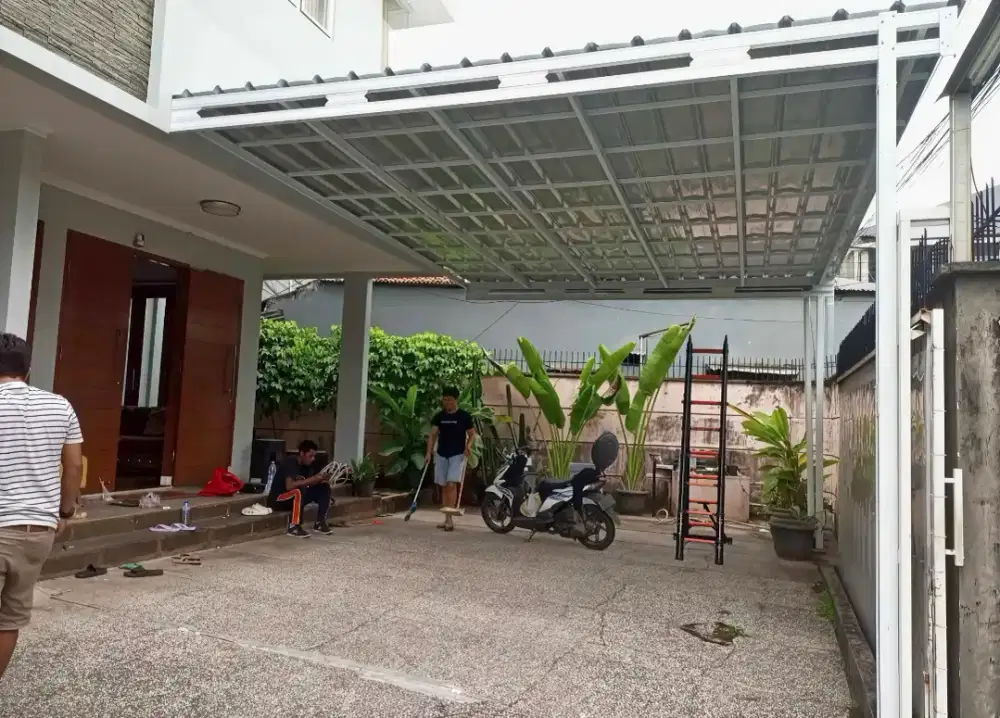 Jasa pasang kanopi baja ringan