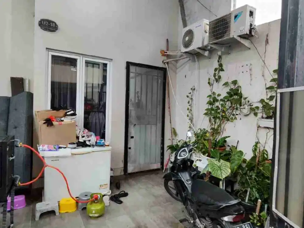 Rumah Sunter Hijau Siap Huni