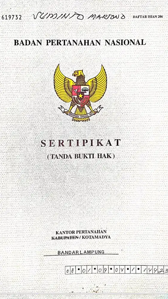 Jual tanah siap bangun