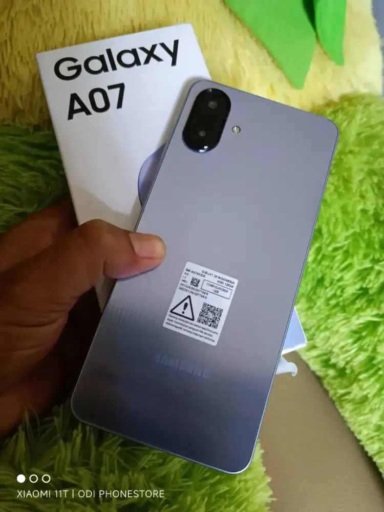 Samsung a07 4/128 mulus seperti baru dan lengkap pemakaian 2 hari