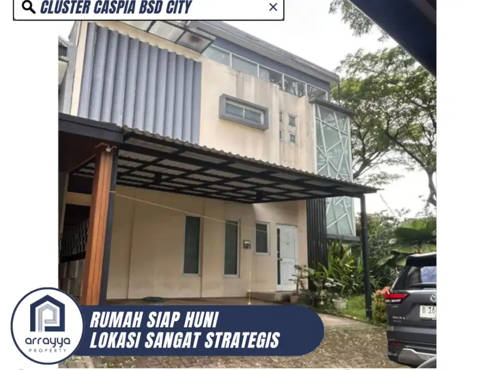 RUMAH MEWAH DENGAN PRIVAT POOL DI CLUSTER CASPIA BSD CITY (ENB387)